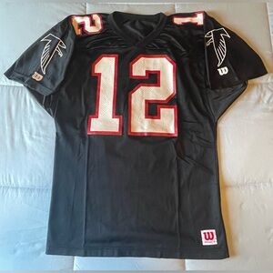 Vintage Wilson 1990’s Atlanta Falcons NFL Football Jersey - #12 - LARGE